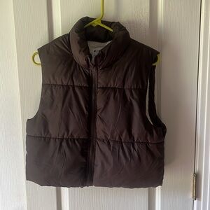 H12 Ci Sono Chocolate Puffer Vest